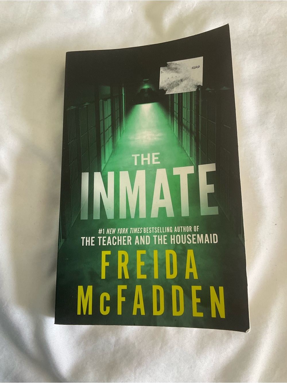 The Inmate by Freida McFadden — paperback book